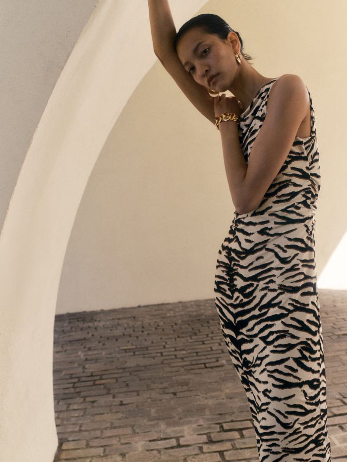 H&M Open-back Bodycon Dress