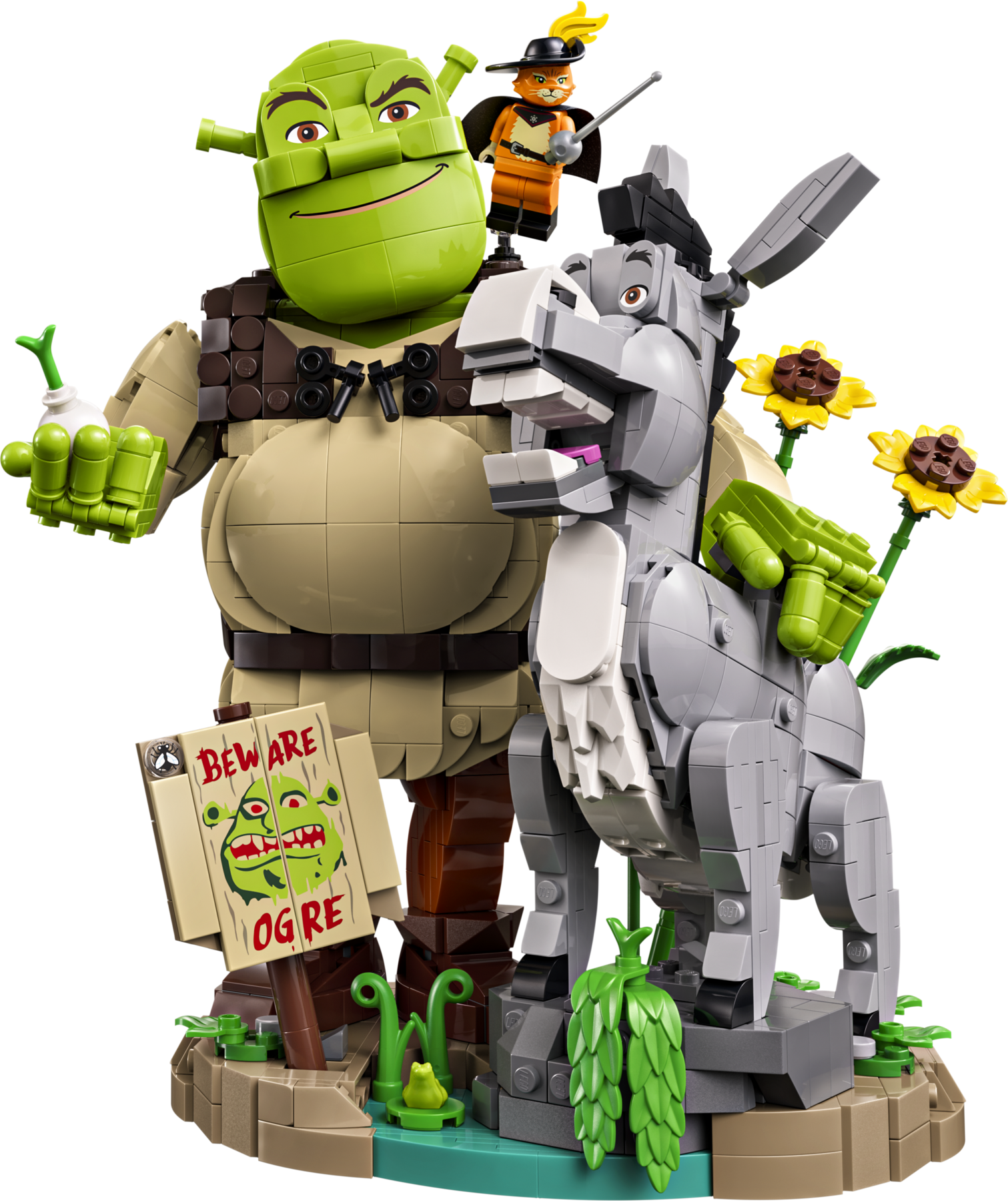 Shrek, Donkey &amp;amp; Puss in Boots