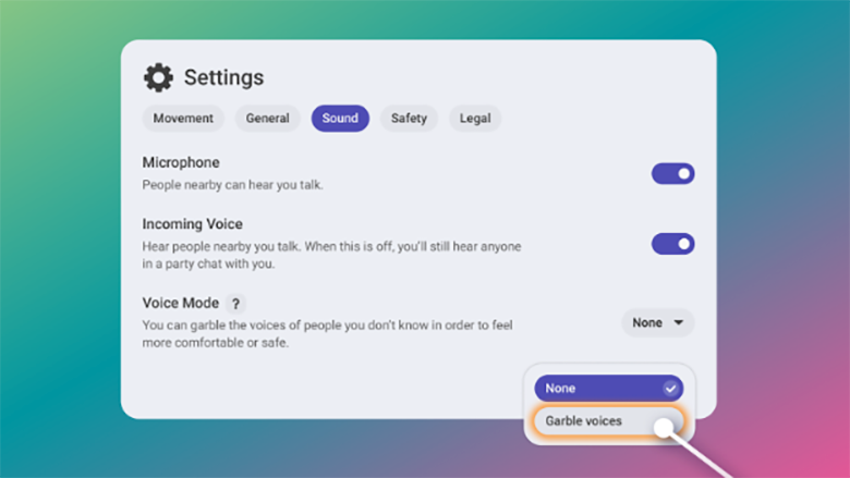 Horizon Worlds safety features