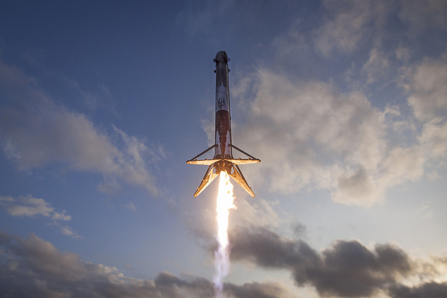 Used Falcon 9 First Stage Lands Again