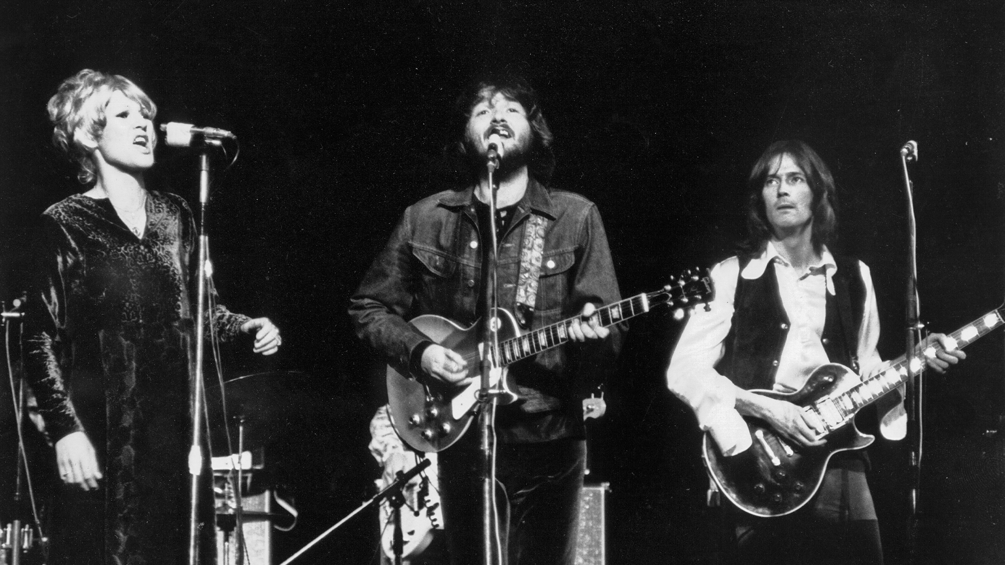 Eric Clapton with Delaney & Bonnie (Delaney Bramlett and Bonnie Bramlett) at Royal Albert Hall in 1969