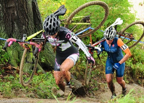 A Pedal Power rider on the run-up