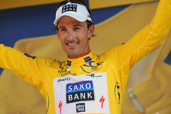 Fabian Cancellara remains in yellow after stage two.