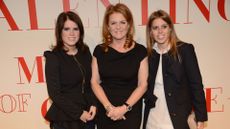 Princess Eugenie, Sarah Ferguson and Princess Beatrice 