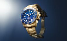 watch with blue dual