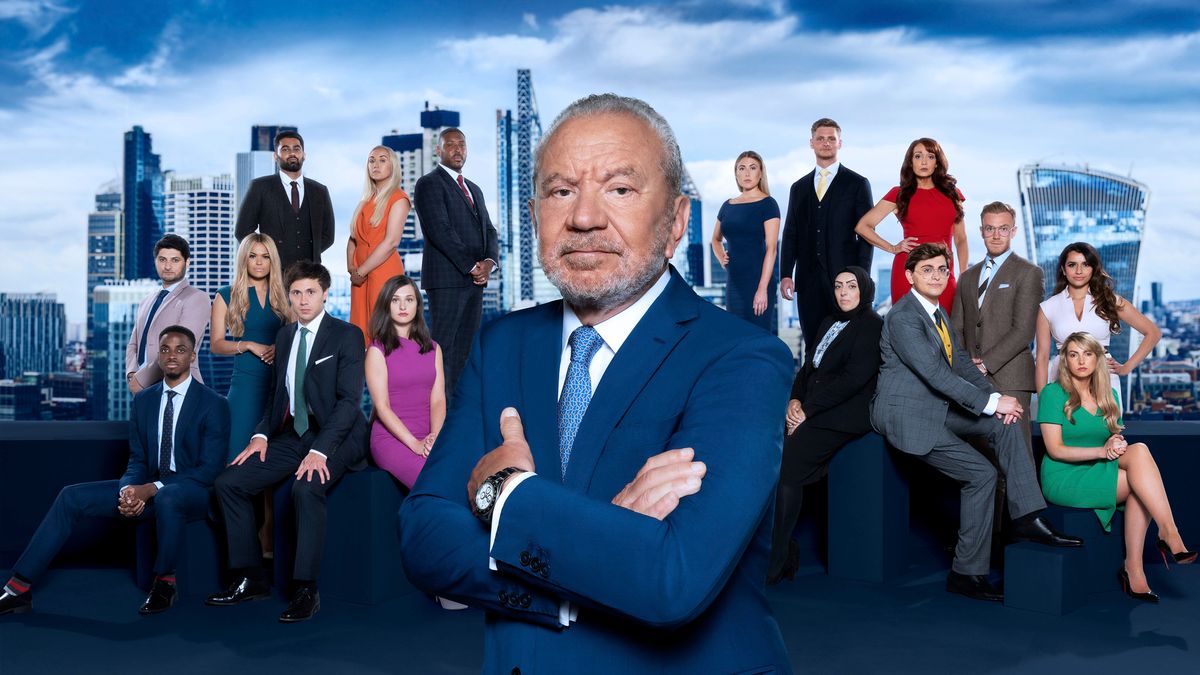 How to watch &#039;The Apprentice&#039; 2022 online - Lord Sugar with the contestants of &#039;The Apprentice&#039; series 16.