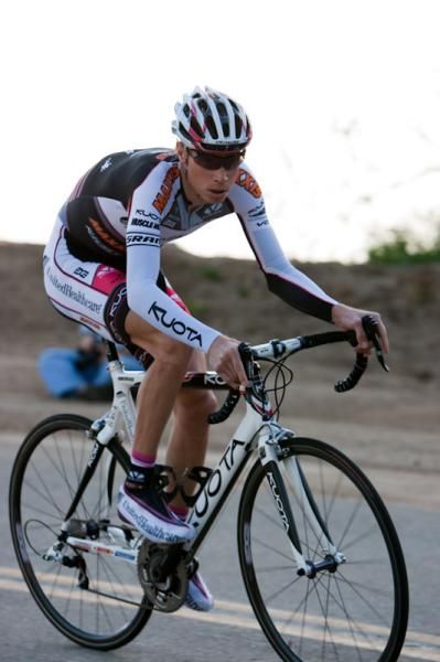 Chris Baldwin (United Health Care) looking strong