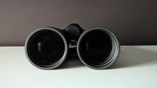 Leica ultravid binoculars on a white table