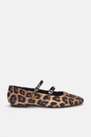 Ballerinas mit Leopardenmuster