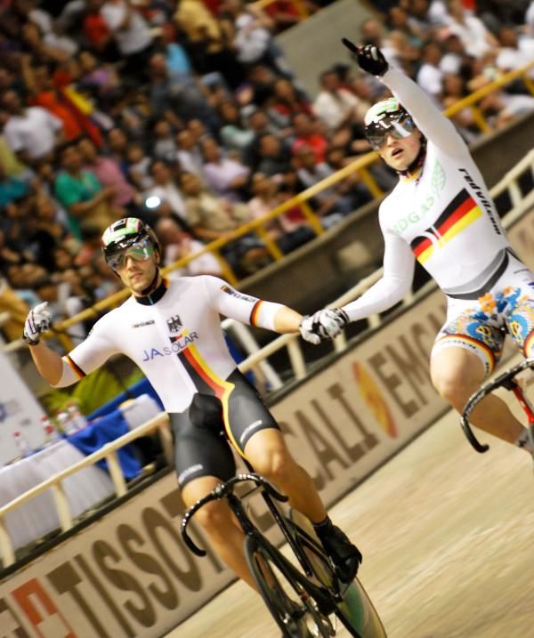 The Germans dominated the Cali World Cup sprint events