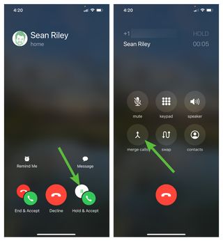 How to conference call on iPhone