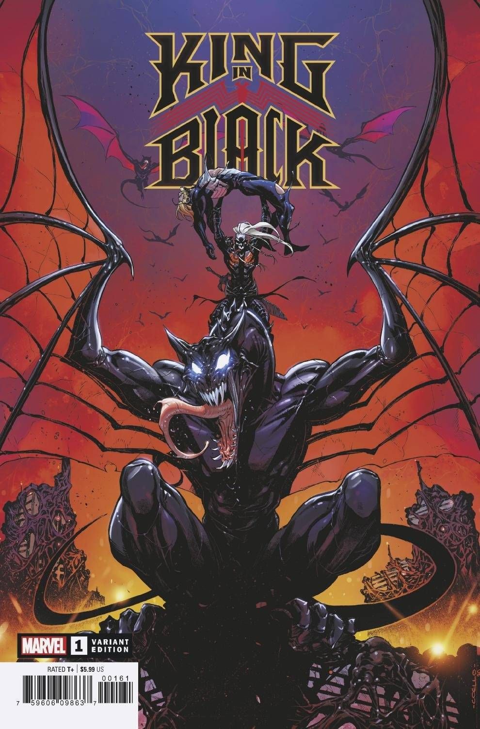 King in Black #1 variant cover