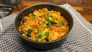 One Pot Chicken Cacciatore from Dr Rupy Cooks