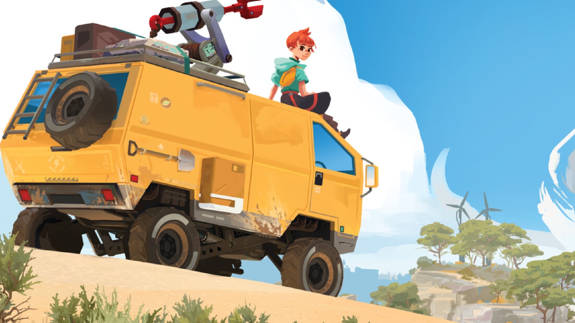  One of my favorite games from this year's summer showcases, a peaceful adventure where you explore a desert planet in a beat up van, has a demo available right now 