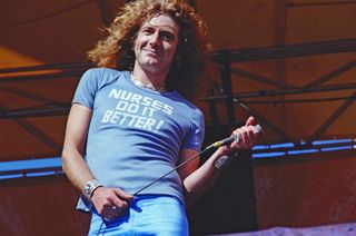 Robert Plant onstage