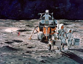 Apollo 14 lunar landing mission