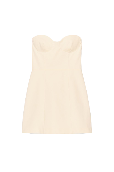 ZARA, Strapless Mini Dress