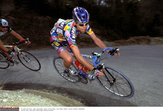 Cadel Evans turned pro with Mapei and is still riding in the peloton