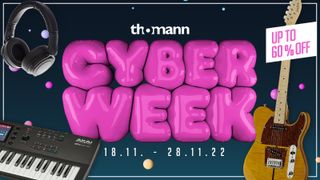 Thomann Cyber Week sale banner
