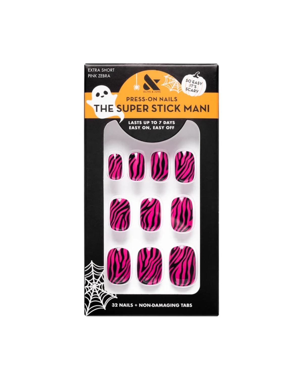 A set of Olive &amp;amp; June press on nails.