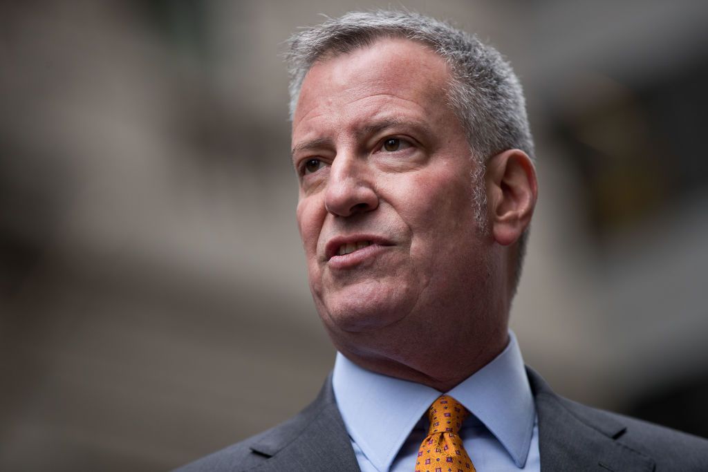 Bill de Blasio.