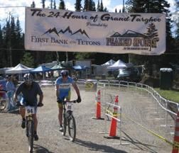 Racers at the 24 hours of Grand Targhee