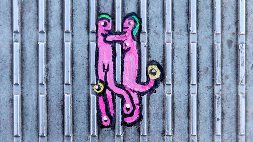 Chewing gum art