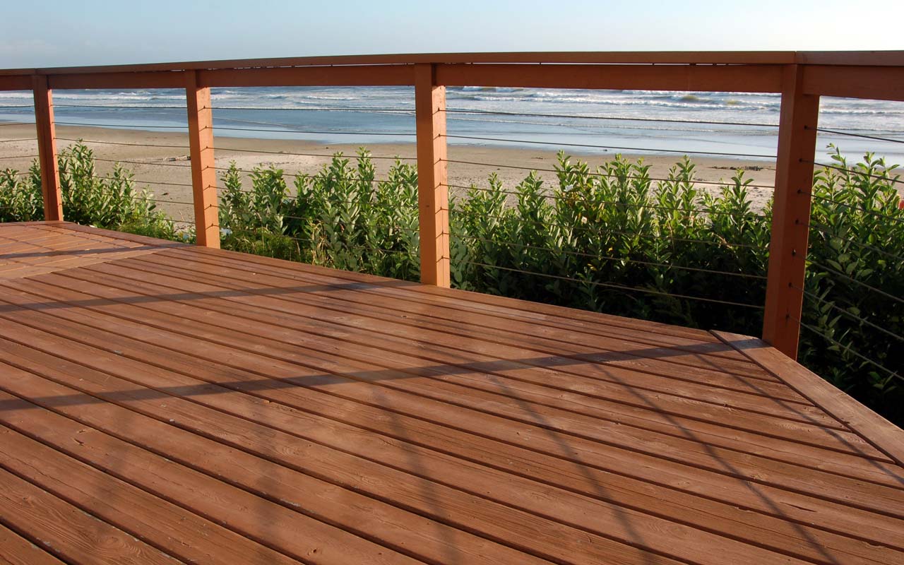 14. Reseal exterior woodwork