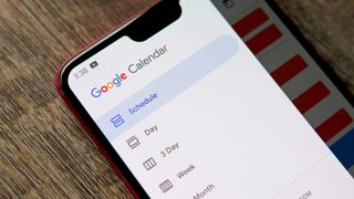 Google Calendar on Pixel 3 XL