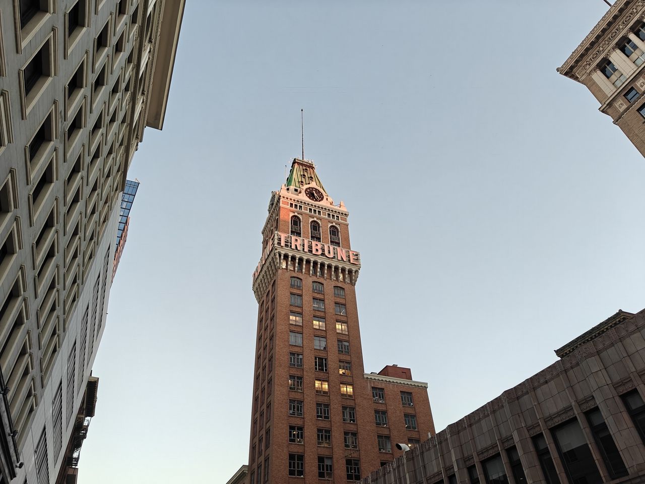 Tribune Building shot with OnePlus 13R
