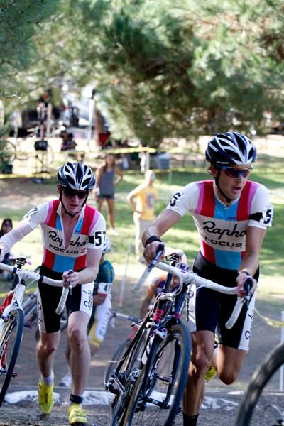 Chris Jones and Zach McDonald (Rapha-Focus)