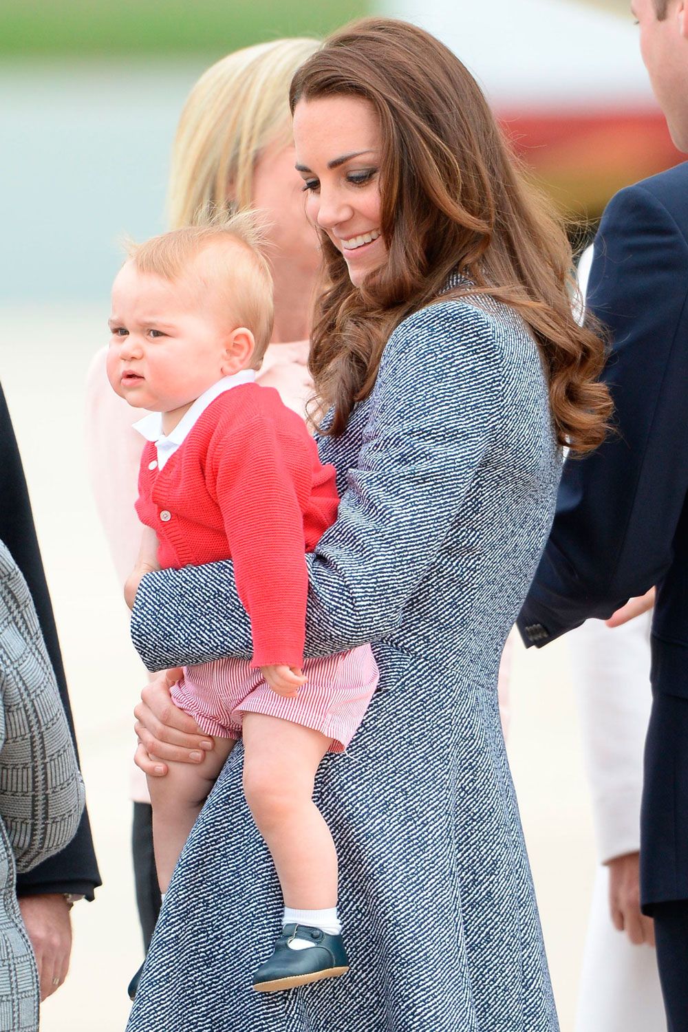 Kate Middleton, Prince William and Prince George