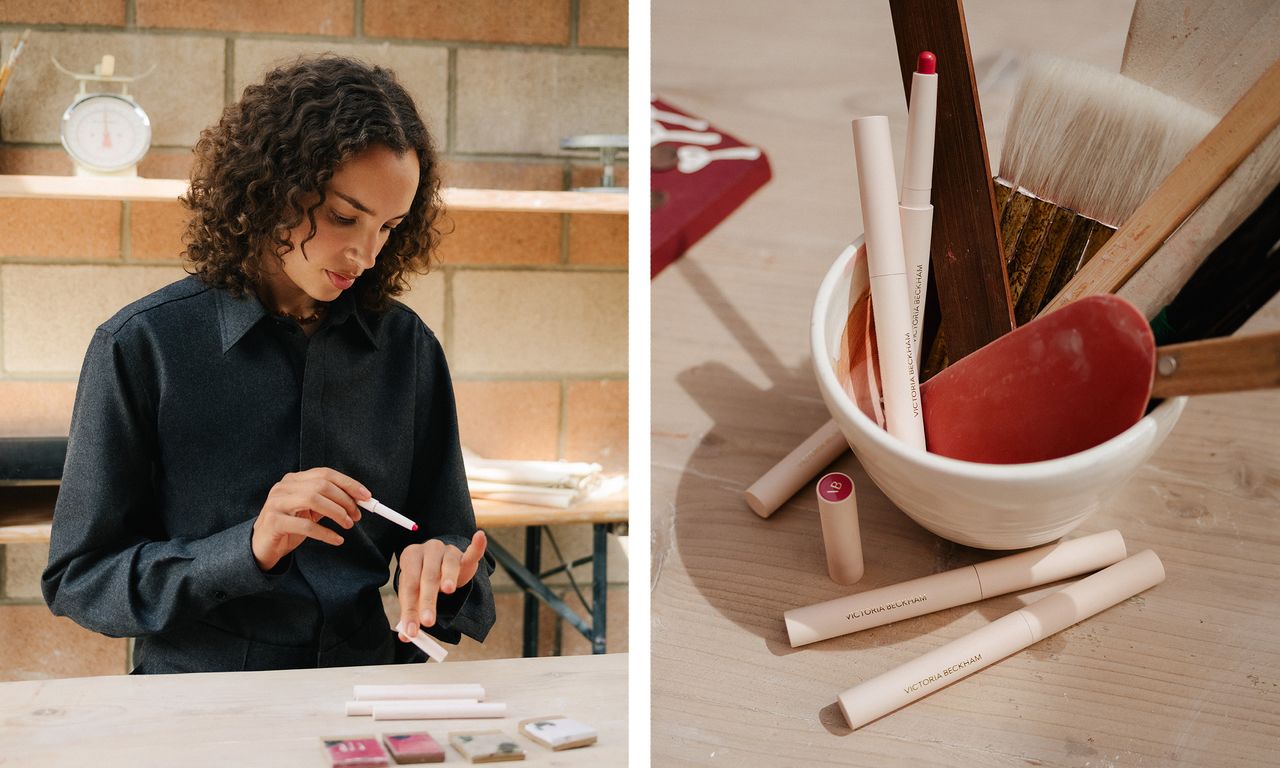 Victoria Beckham and artist Phoebe Collings-James speak about their new artistic collaboration