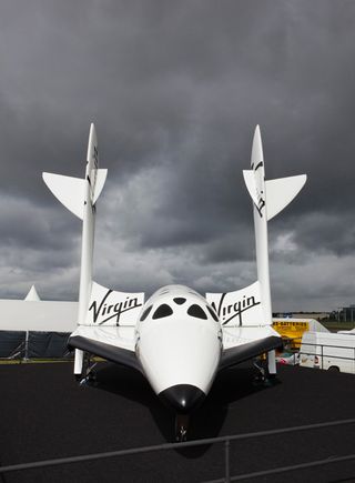 Full Size Virgin Galactic SpaceShipTwo Replica