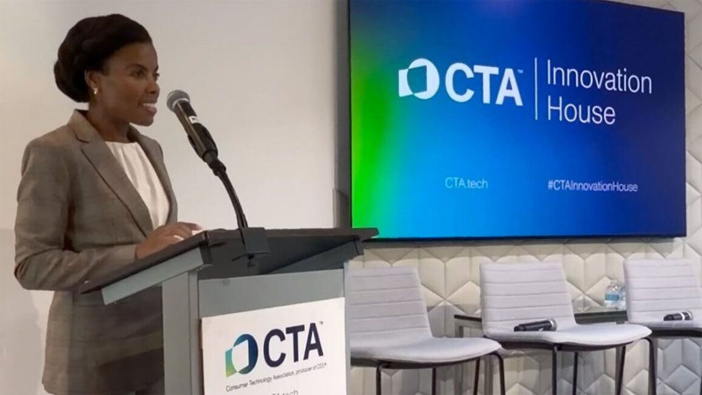 FCC Commissioner Olivia Trusty outlines her vision for rolling out the U.S. Cyber Trust Mark at the CTA Innovation House. 