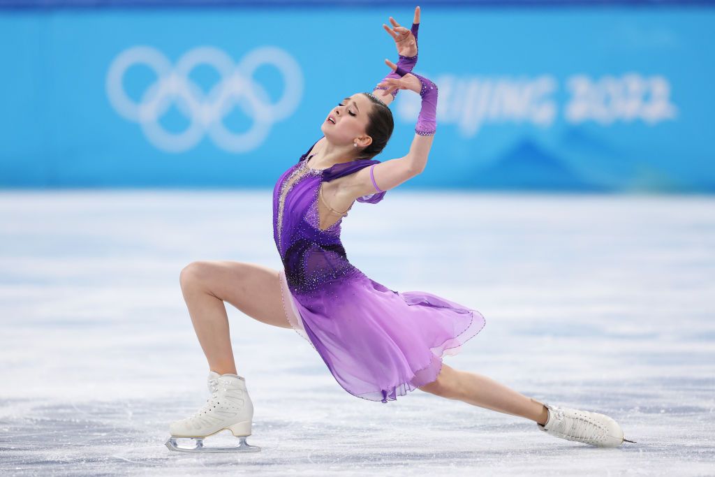 Figure skater Kamila Valieva.