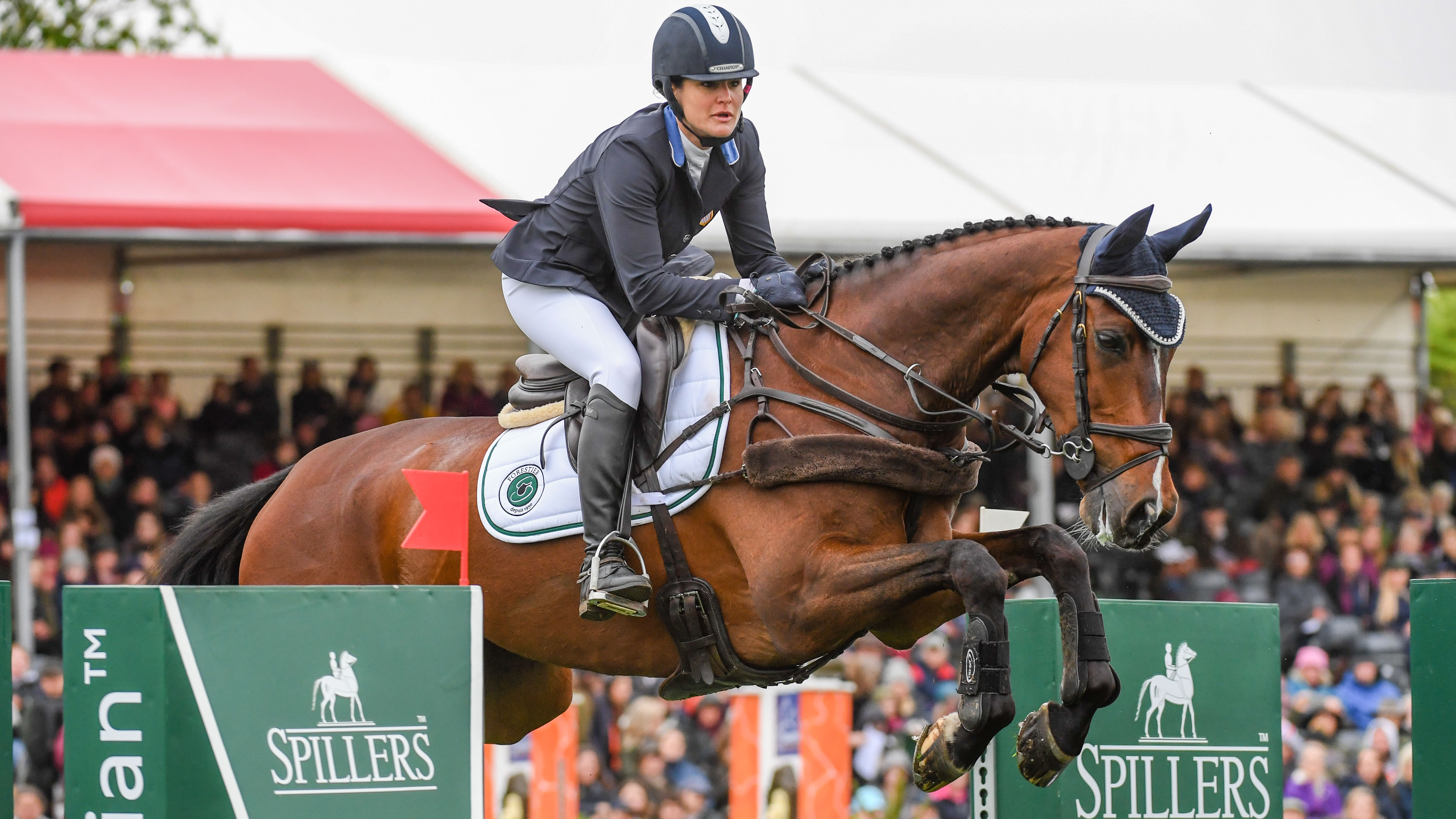 Katherine Coleman and Monbeg Senna at Badminton Horse Trials