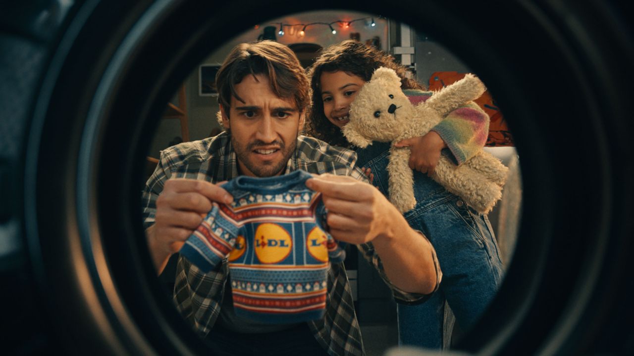 Lidl Bear christmas advert 2022