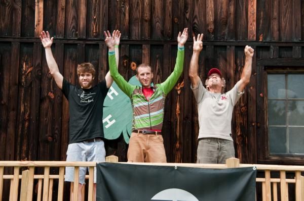Singlespeed podium at the 2010 Fool's Gold 100