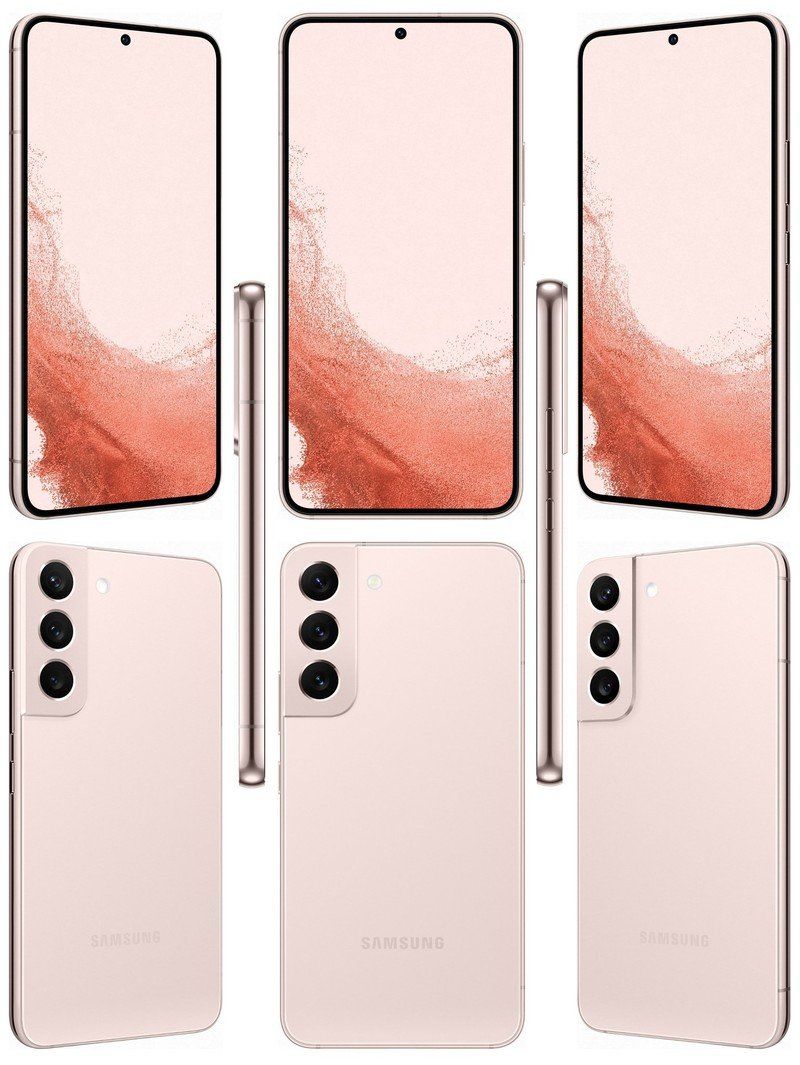 Galaxy S22 Leaked Pink
