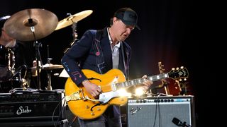 Joe Bonamassa performs during Titan of Twang: A Celebration of Duane Eddy at the Grand Ole Opry House on April 13, 2025 in Nashville, Tennessee