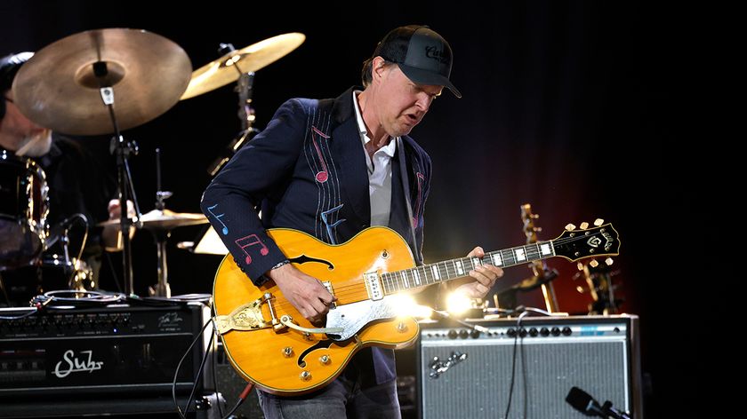 Joe Bonamassa performs during Titan of Twang: A Celebration of Duane Eddy at the Grand Ole Opry House on April 13, 2025 in Nashville, Tennessee