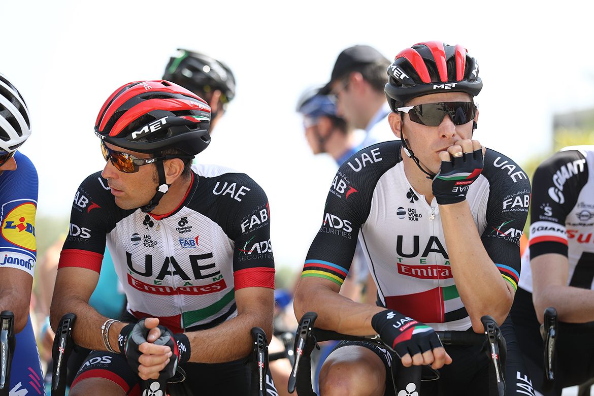 Marco Marcato and Rui Costa (UAE-Team Emirates).
