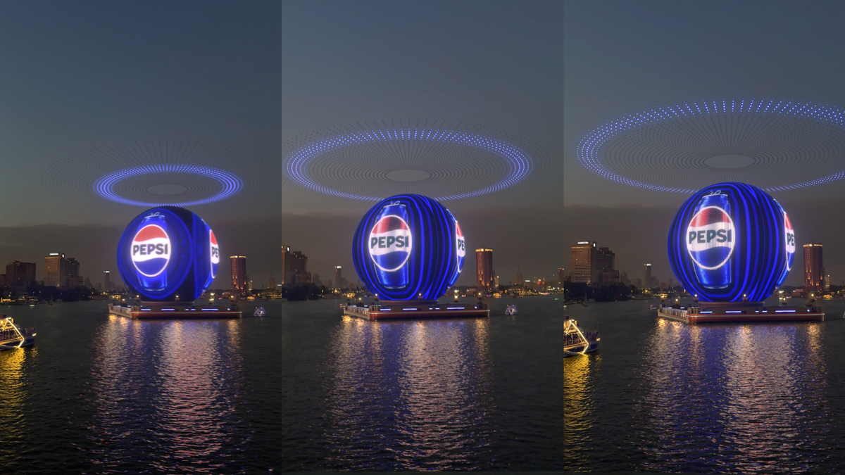Pepsi launch in Egypt