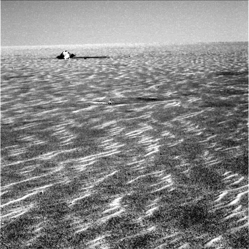 Opportunity Rover to Prowl its Entry Debris for Mars Secrets