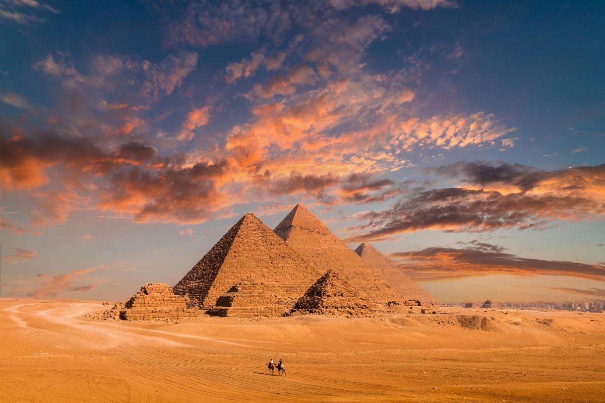 Pyramids of Giza, Egypt