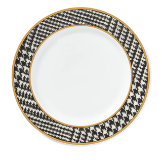 Wessex Houndstooth dinner plate