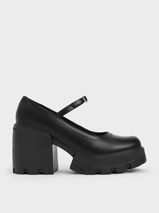 Buckled Platform Mary Janes