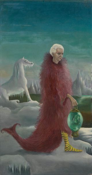 Bird Superior: Portrait of Max Ernst by Leonora Carrington, c.1939. National Galleries of Scotland; purchased with assistance from the Henry and Sula Walton Fund and the Art Fund, 2018 © The Estate of Leonora Carrington