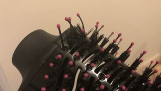 Bent bristles on the Revlon One-Step Hair Dryer
